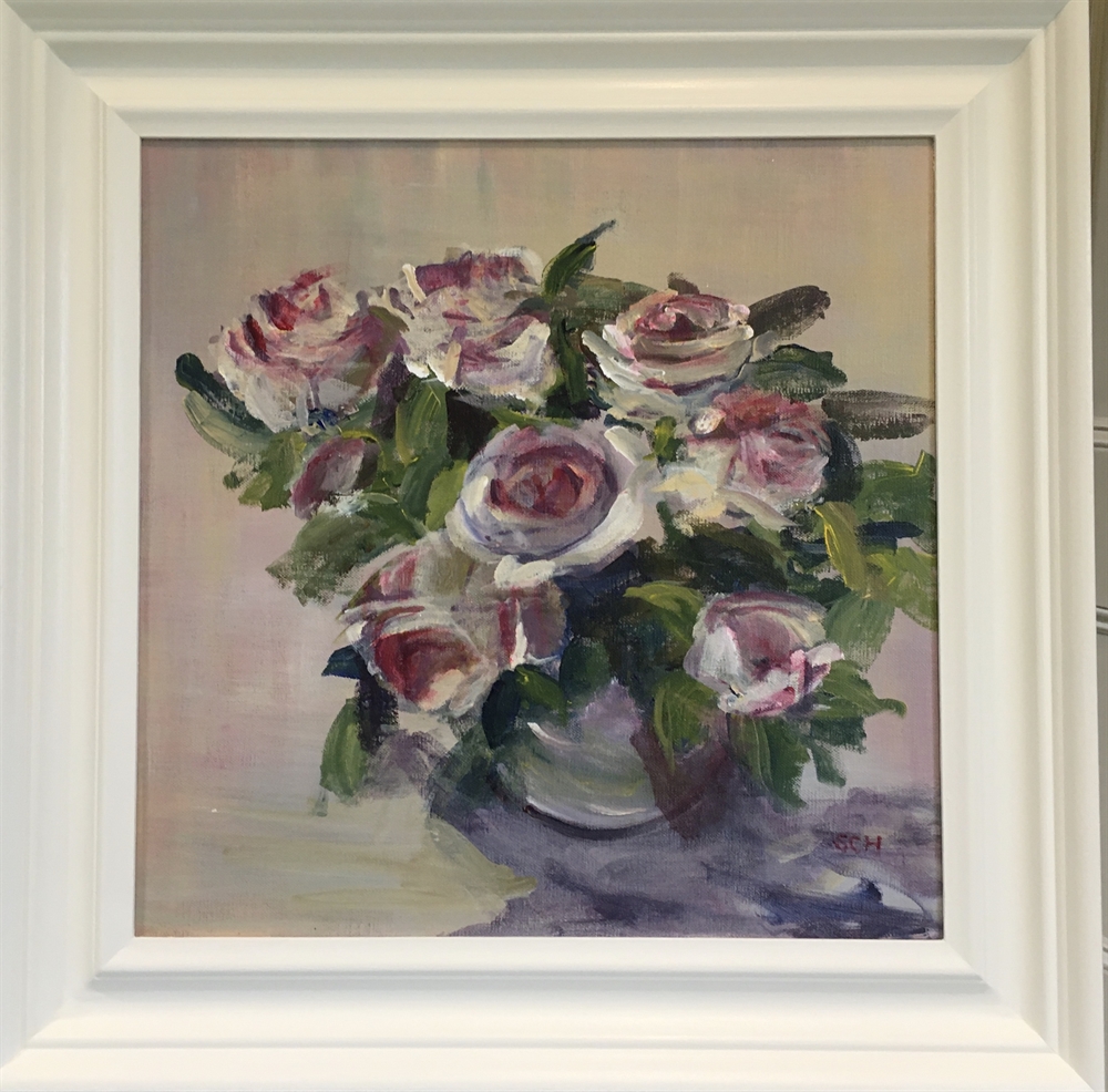 137. Blowy Roses by Sarah Heelis (Nesbitt)