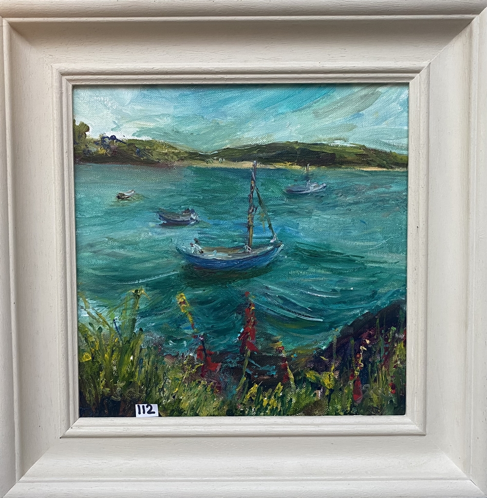 25.   Abersoch outer harbour  by Sarah Heelis (Nesbitt)