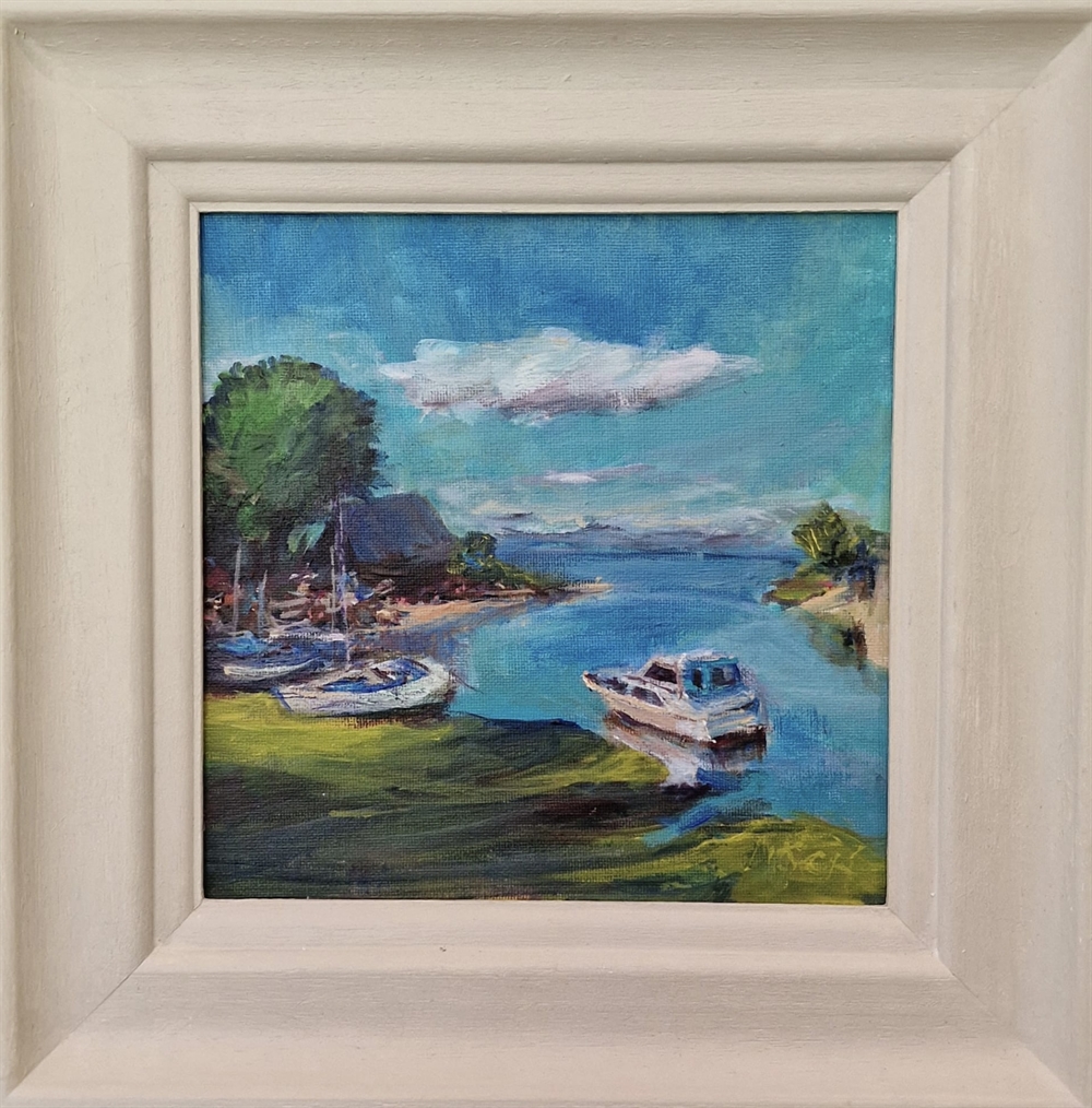 42.  Abersoch old harbour  by Sarah Heelis (Nesbitt)