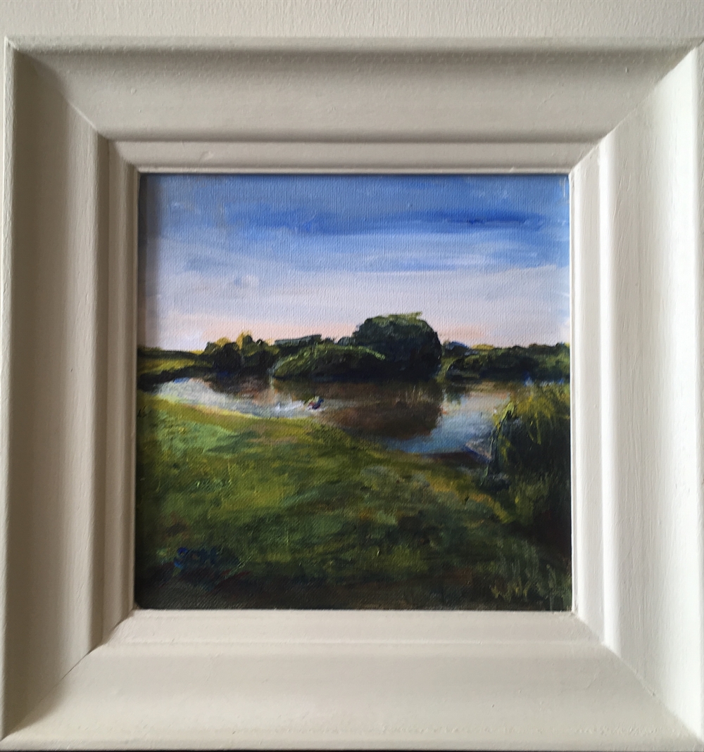 Duck pond by Sarah Heelis (Nesbitt)