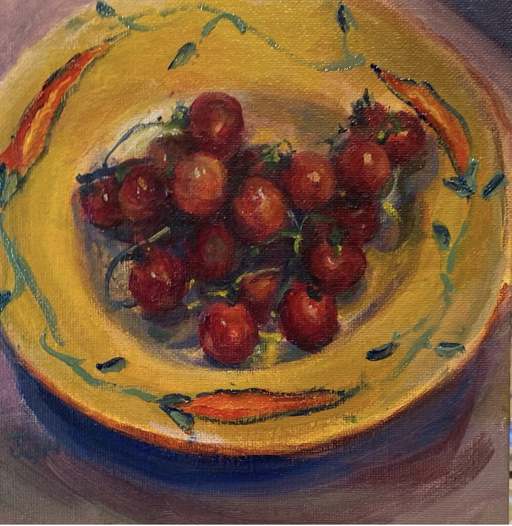 35.  Cherry Tomatoes  by Sarah Heelis (Nesbitt)