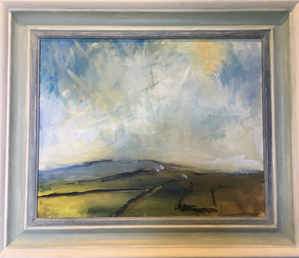 70.   Sunny Haze in a Uwchmynydd  by Sarah Heelis (Nesbitt)