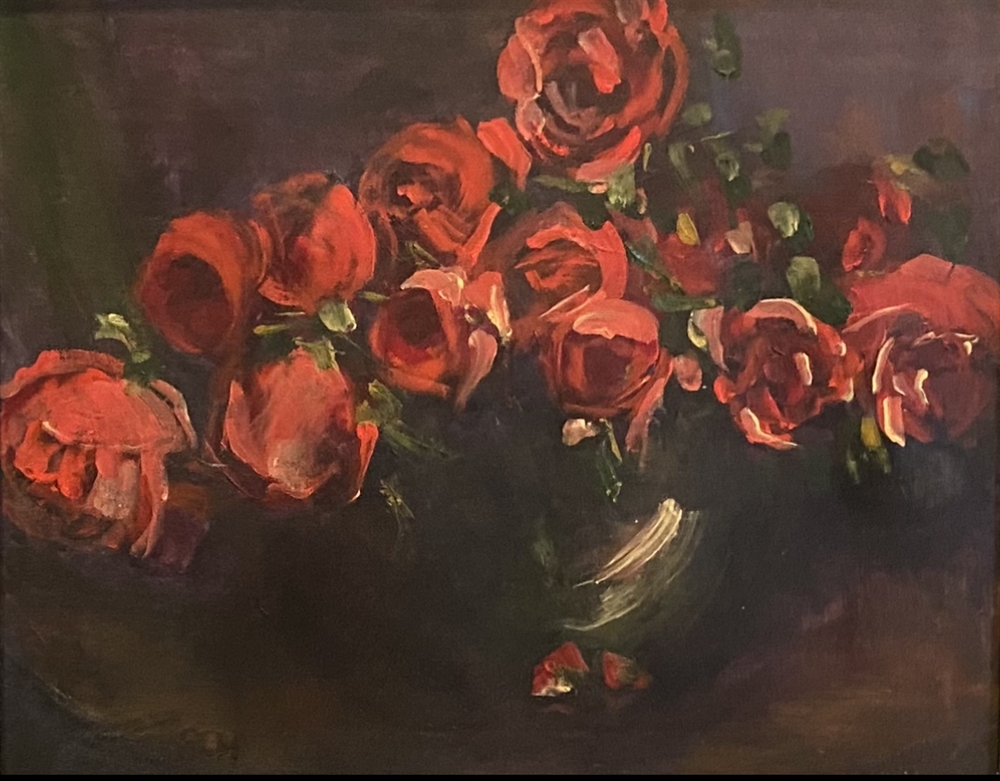 13. Valentine roses by Sarah Heelis (Nesbitt)