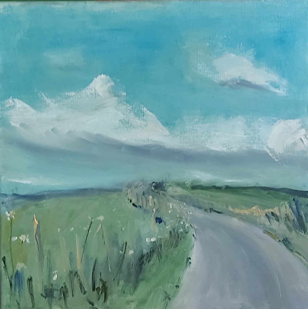 73.  The Country Lane  by Sarah Heelis (Nesbitt)