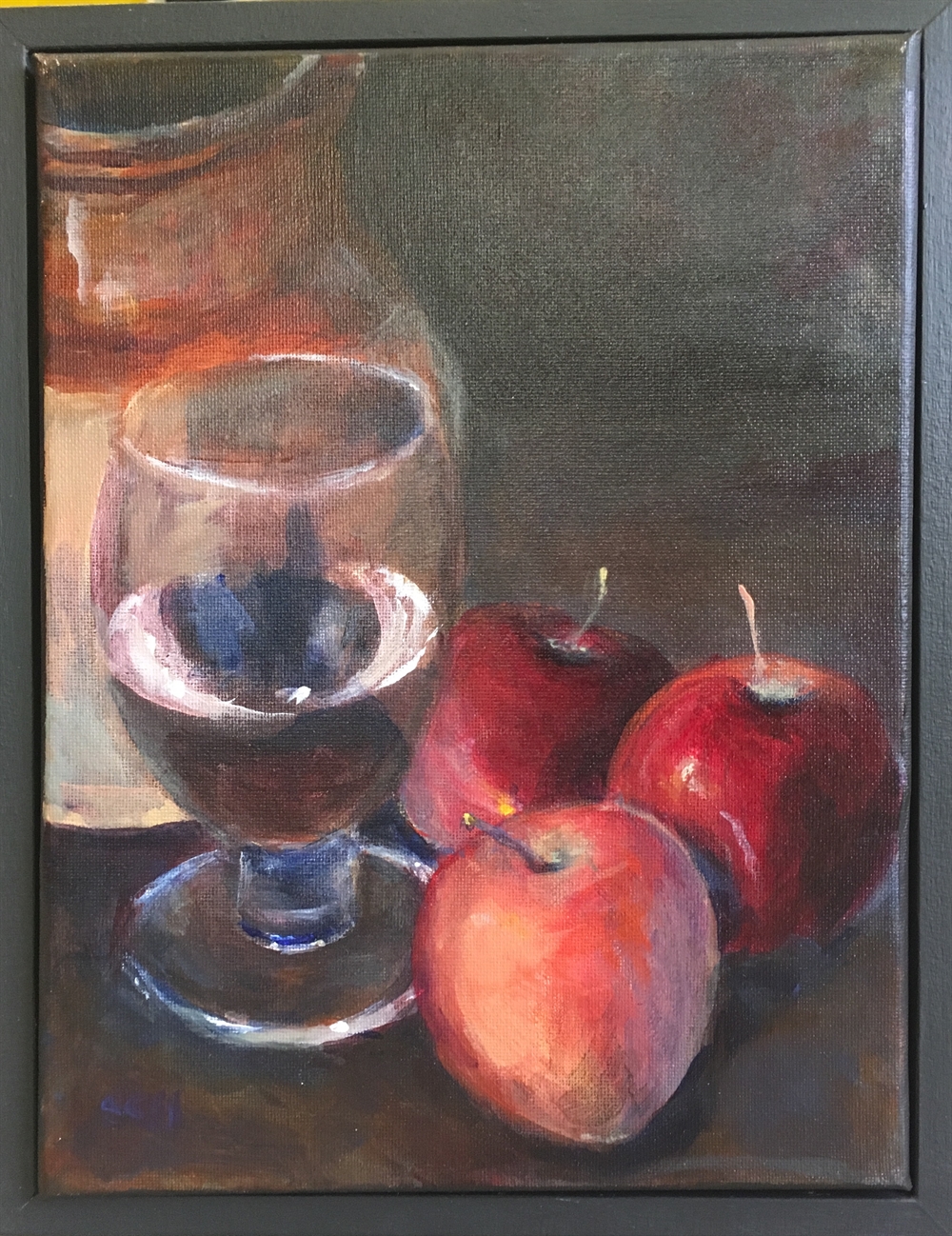 Glass-Apples-Jar by Sarah Heelis (Nesbitt)