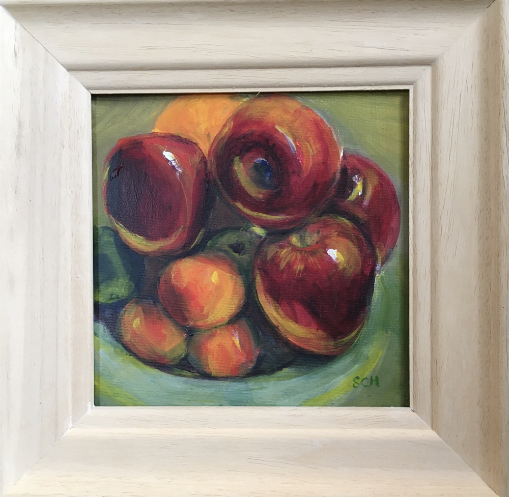 43.  Waxed Apples by Sarah Heelis (Nesbitt)