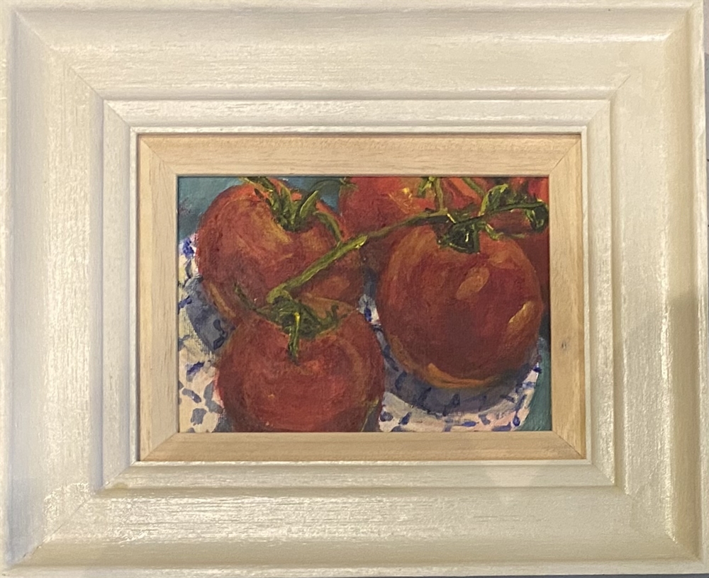 Vine tomatoes  by Sarah Heelis (Nesbitt)