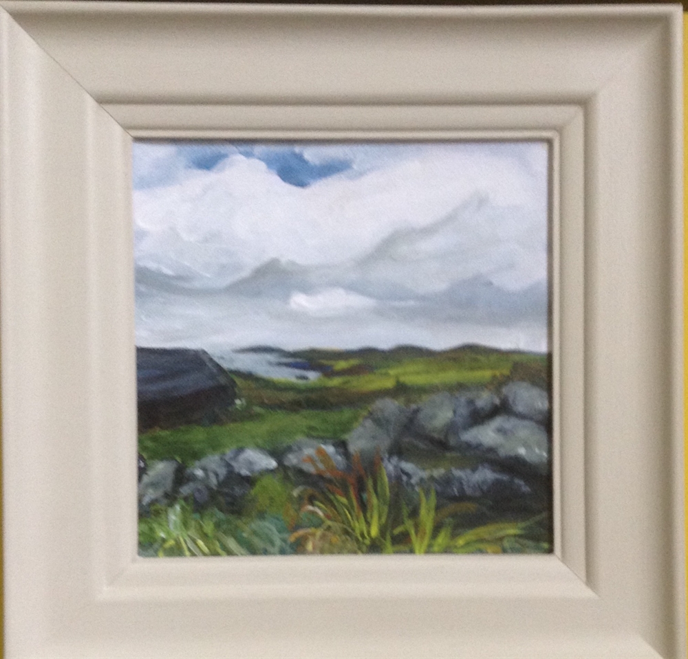 over the wall towards Bardsey by Sarah Heelis (Nesbitt)