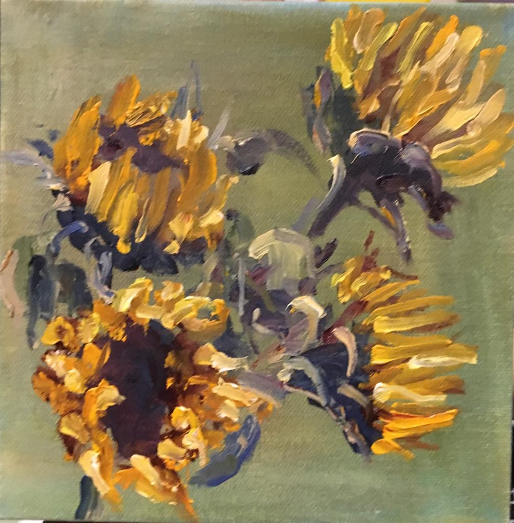 3.  Sunflowers Wild and Free by Sarah Heelis (Nesbitt)